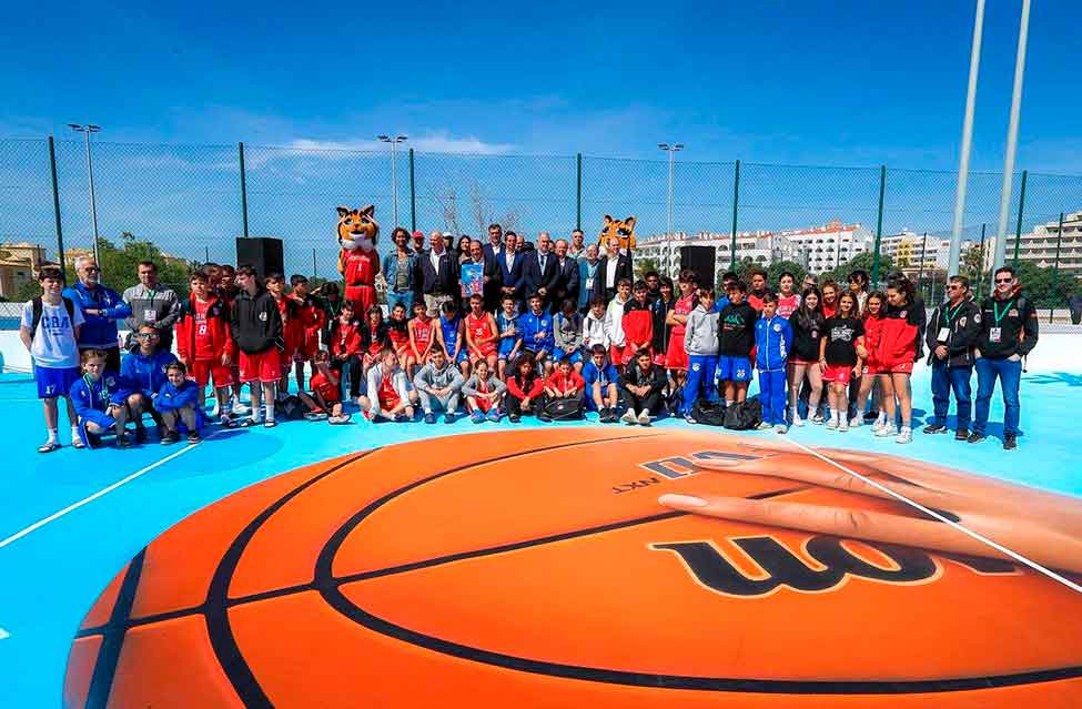 O município de Albufeira acaba de inaugurar os quatro campos «3x3 BasketArt», sendo o primeiro no Algarve a fazer parte do projeto.