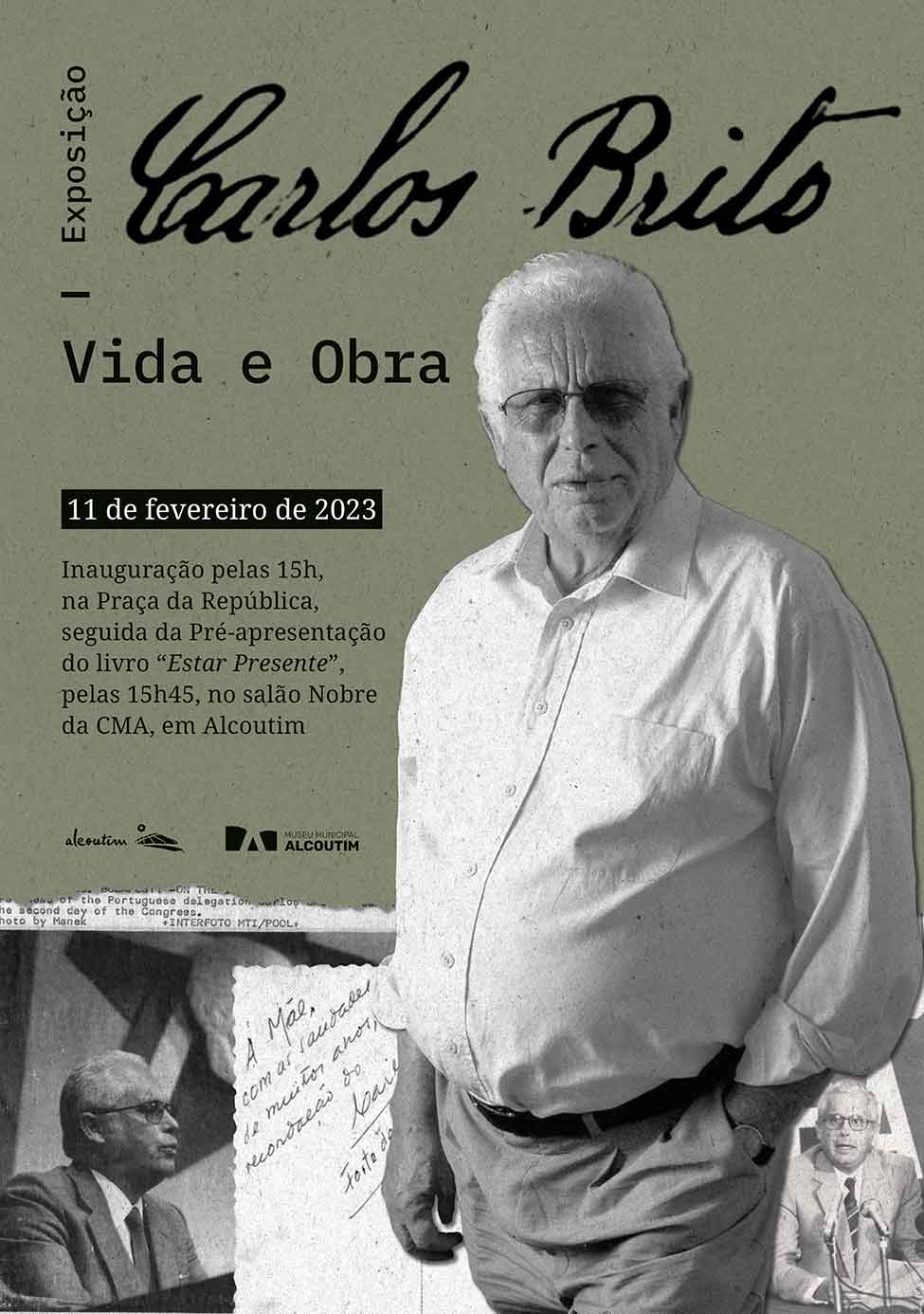 Alcoutim vai inaugurar a exposição foto-biográfica «Carlos Brito - Vida e Obra», recordando o percurso do antigo deputado e militante do PCP.