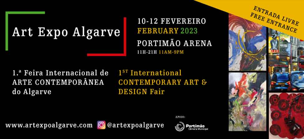 A Art Expo Algarve apresenta-se como a maior feira de arte contemporânea em Portugal, com a presença de mais de 140 artistas internacionais, a partir do dia 10 de fevereiro.