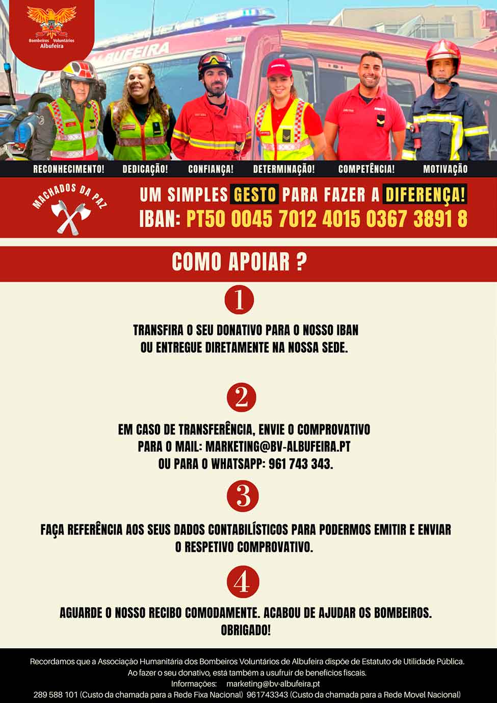 Os Bombeiros de Albufeira promovem um Presépio de Natal, com mais de duas mil figuras, e uma campanha de angariação de fundos.