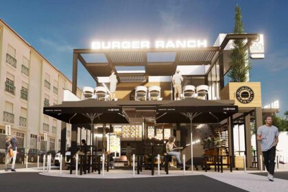 O novo Burger Ranch de Vila Real de Santo António, considerado o restaurante mais moderno do grupo, abre portas dia 10 de agosto.