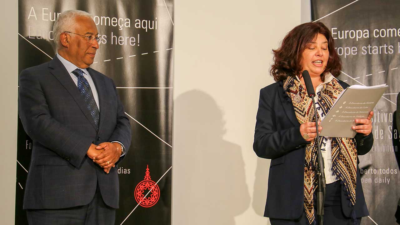 O primeiro-ministro António Costa, inaugurou ontem, 2 de março, o Centro Expositivo da Fortaleza de Sagres.