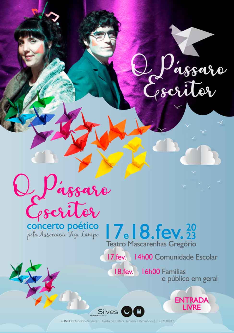 O concerto poético junta livros e poemas a compositores, com o objetivo de promover a leitura e a fruição de música erudita nos mais novos.
