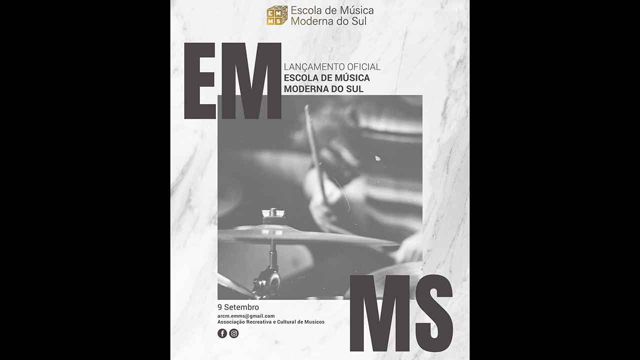 Nasce a em Faro a Escola de Música Moderna do Sul (EMMS), um novo projeto da Associação de Músicos que aposta numa oferta diferente para os mais jovens.