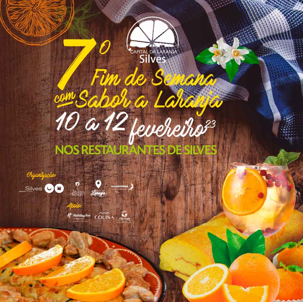 O 7º Fim de Semana com Sabor a Laranja apresenta-se durante três dias, em 17 restaurantes aderentes com ementas diversificadas.