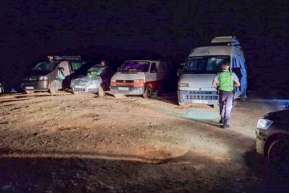 Guarda Nacional Republicana (GNR) fiscalizou o caravanismo ilegal e campismo selvagem, em Aljezur e Vila do Bispo, na Costa Vicentina.