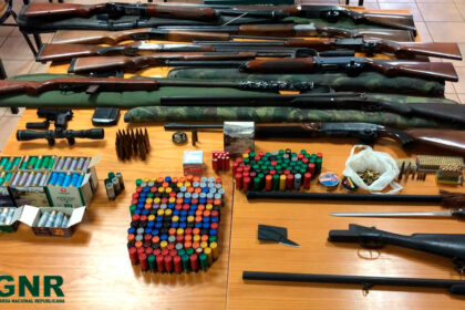 Apreensão de armas em Silves