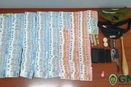 GNR apreende dinheiro e droga em Vilamoura