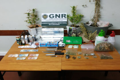 Detido em Albufeira por tráfico de droga