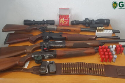 GNR apreende armas a homem em Tavira