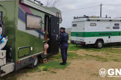 GNR fiscaliza Caravanismo Ilegal