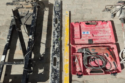Recuperação de material de obra furtado
