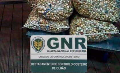 GNR apreensão em Olhão