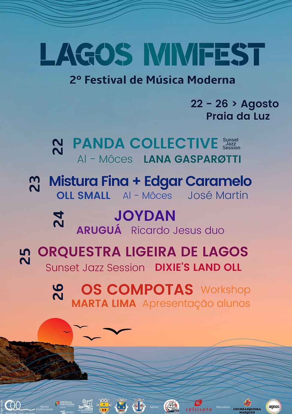 O Lagos MMFEST vai realizar-se entre os dias 22 e 26 de agosto e apresenta diversos workshops musicais, bem como vários concertos.