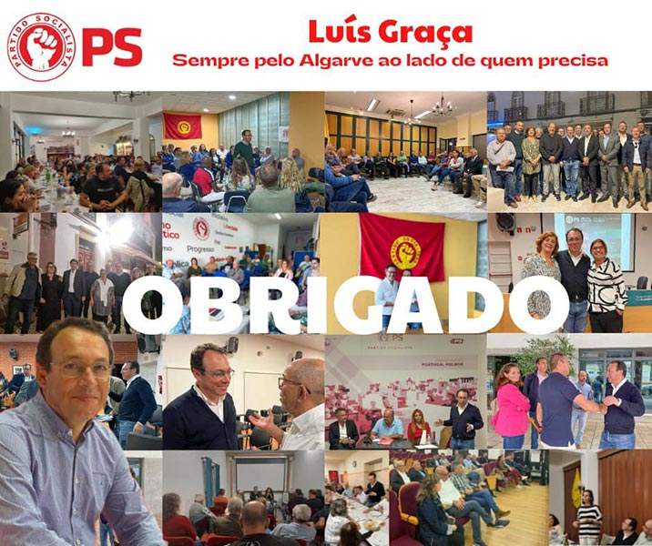Luís Graça reeleito presidente do PS Algarve. Ana Passos lidera Departamento Federativo das Mulheres Socialistas – Igualdade e Direitos.