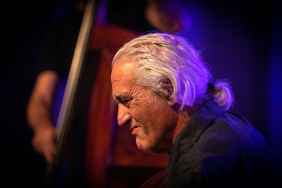 José Peixoto no «Jazz no Palácio».