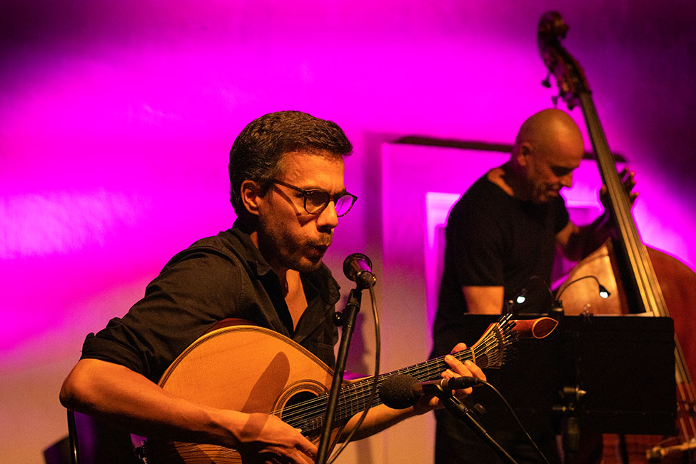 Bernardo Couto no «Jazz no Palácio».