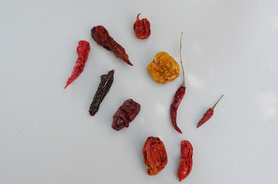 Malaguetas secas da Algarve Peppers