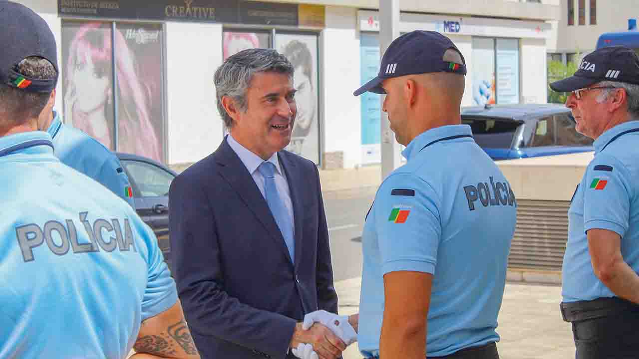Números comparam a criminalidade nos últimos cinco anos e foram revelados pela PSP na presença do ministro da Administração Interna.