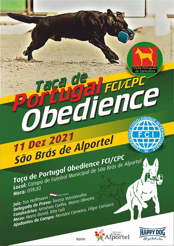 São Brás de Alportel recebe a 11 de dezembro a Taça de Portugal de Obediência Desportiva, a primeira edição desta competição realizada a sul do país.