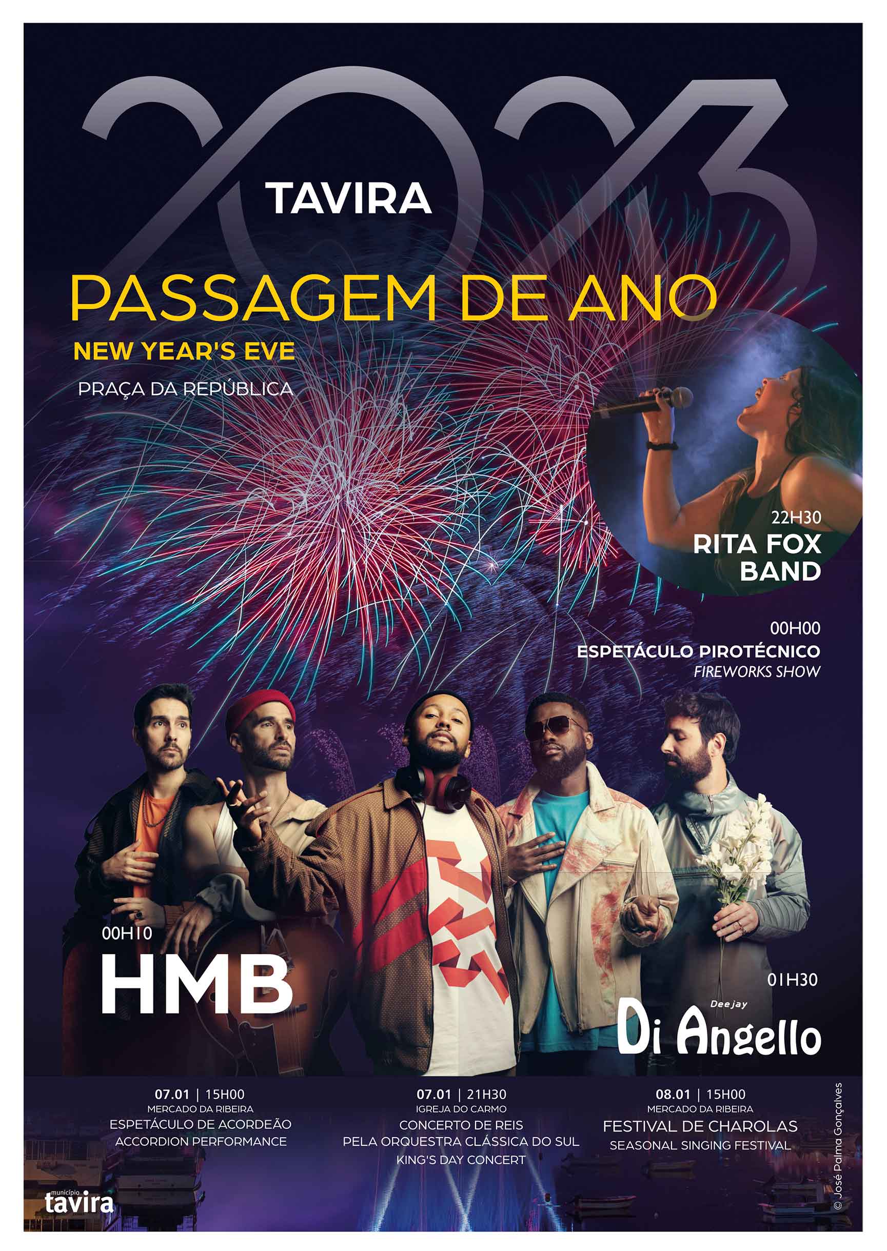 No concelho de Tavira, todo o mês de dezembro e até ao início de janeiro, há todo um programa relacionado com a época natalícia.