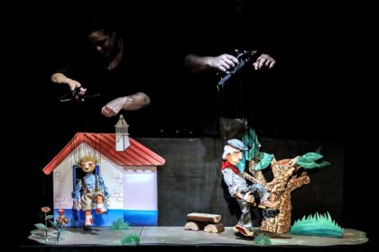 A ACTA, através do seu autocarro VATe levou às crianças de São Brás de Alportel a peça de teatro «Novos Velhos Sonhos», seguindo-se um ateliê.