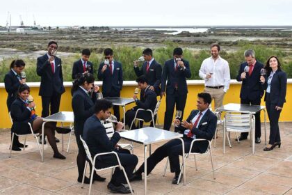 Alunos do VM Salgaocar Institute of International Hospitality Education de Goa, visitaram Escola de Hotelaria e Turismo do Algarve, em Faro.