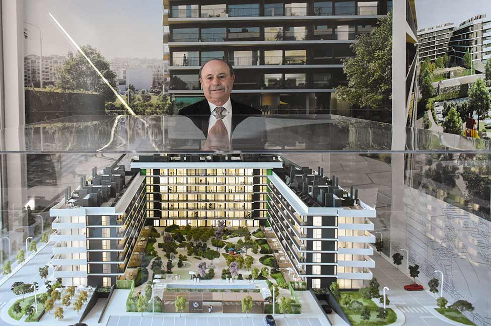 O grupo imobiliário «Libertas» tem trabalhado no projeto «Alta de Faro», urbanização que está a nascer na Lejana, em Faro.