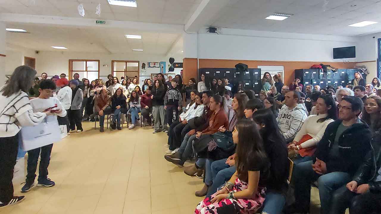 Escola de Ensino Básico de Moncarapacho celebrou o aniversário do nascimento de António João Eusébio, seu patrono e criador da marca Sumol.