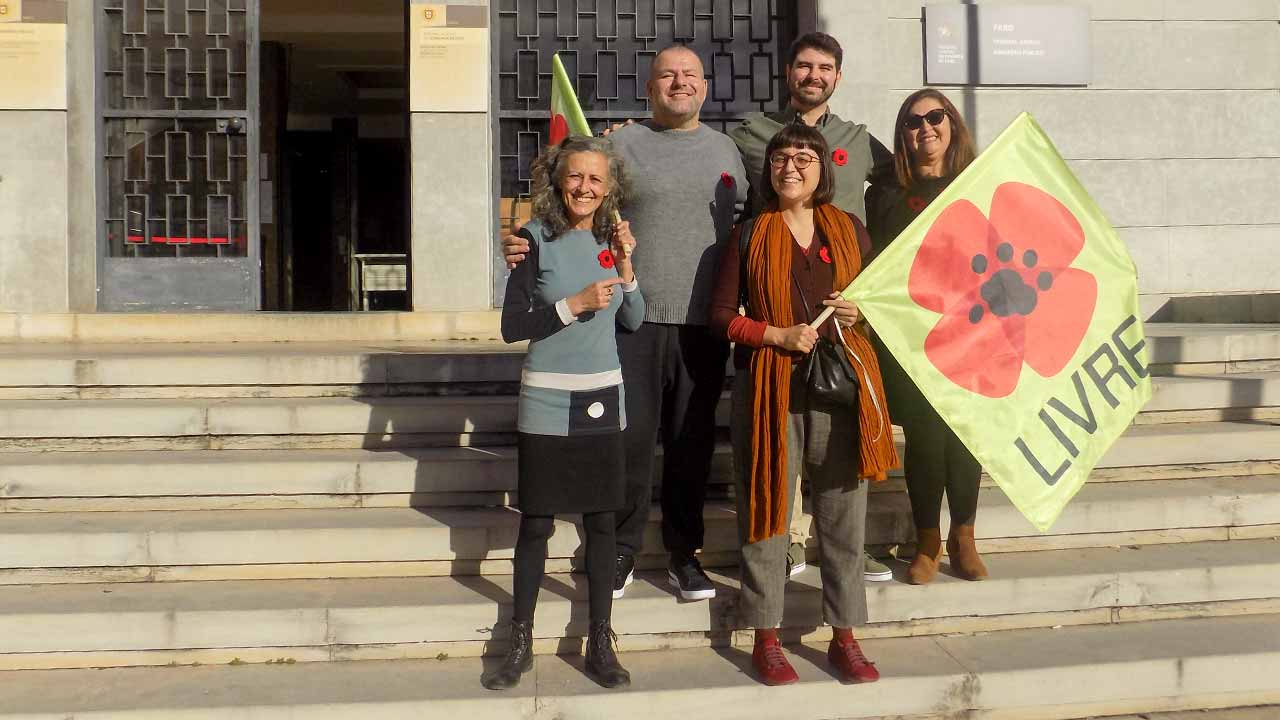O LIVRE entregou no Tribunal do Juízo Cível de Faro, a sua candidatura às legislativas de 10 de março de 2024, por este Círculo Eleitoral.