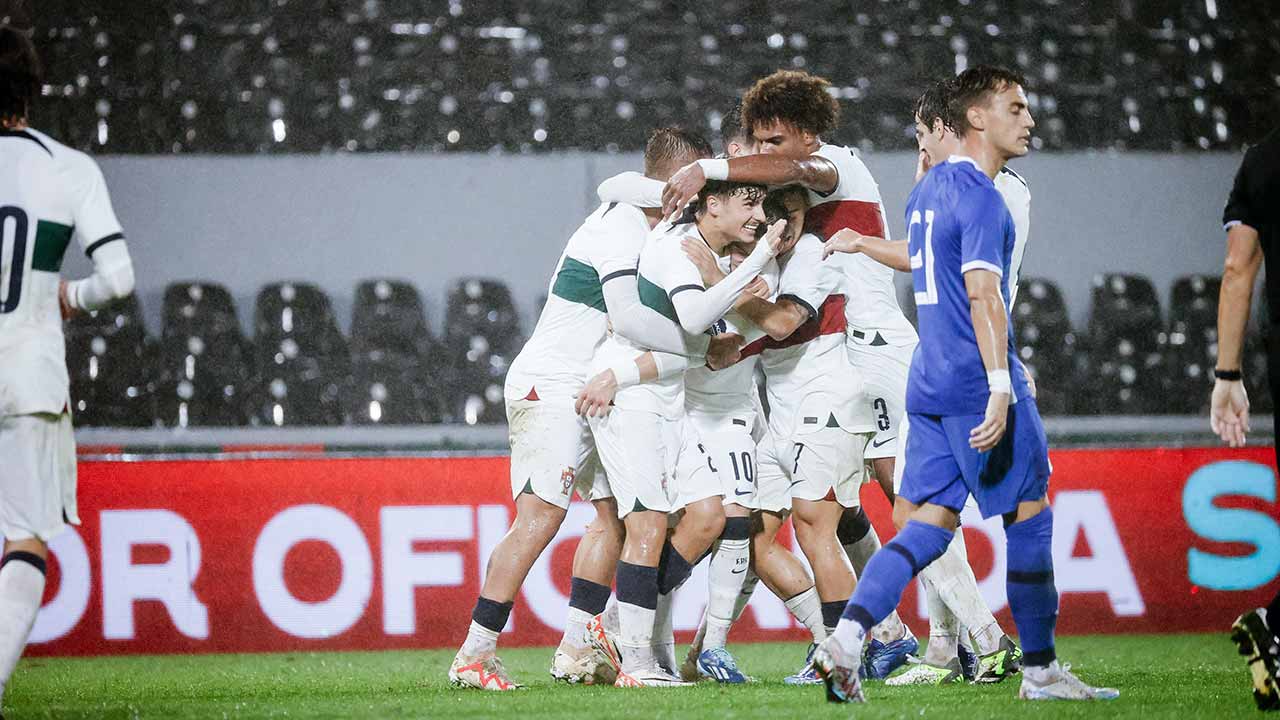 A seleção de sub-21 vai defrontar as Ilhas Faroé e a Croácia no Estádio São Luís, em Faro, em março, para o Euro2025 da categoria.