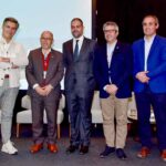 A projeção do vídeo de apresentação do aspirante a geoparque Algarvensis deu o pontapé de saída para a conferência «Capital Natural – Desafios do desenvolvimento sustentável», em Loulé.