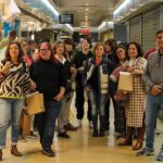 O Mercado Municipal de Faro recebeu a visita de 12 elementos da AGIGARVE - Associação de Guias-Intérpretes do Algarve, na manhã de sexta-feira, dia 2 de fevereiro.