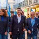 Ao terceiro dia de campanha para as eleições de março, e após dois dias de reuniões com empresários, Rui Rocha, da IL saiu à rua em Faro.