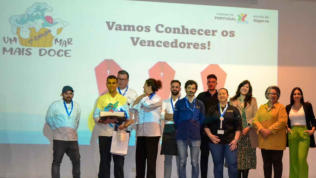 Os «Choquinhos da Serra», de Rafael Santos, venceram o concurso «Mar Mais Doce», promovido pela Escola de Hotelaria e Turismo do Algarve.
