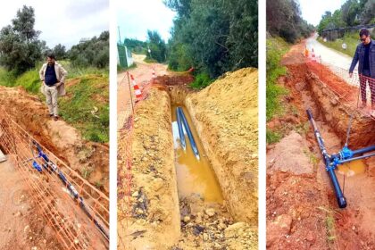 PPD/PSD Lagoa, vê «com muita satisfação e alegria que finalmente» a Câmara Municipal tenha iniciado obras na rede de abastecimento de água.