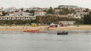 Exercício Atlantic POLEX.PT 2024, no porto de Portimão, testou hoje os meios de prontidão e combate à poluição marinha por hidrocarbonetos.