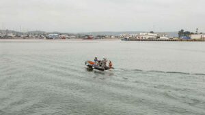 Exercício Atlantic POLEX.PT 2024, no porto de Portimão, testou hoje os meios de prontidão e combate à poluição marinha por hidrocarbonetos.
