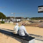 Intempérie fez desaparecer o areal da Praia do Forte Novo, em Quarteira. Administração de Região Hidrográfica (ARH) do Algarve/ Agência Portuguesa do Ambiente (APA) aguardam aprovação de candidatura para repor areais.