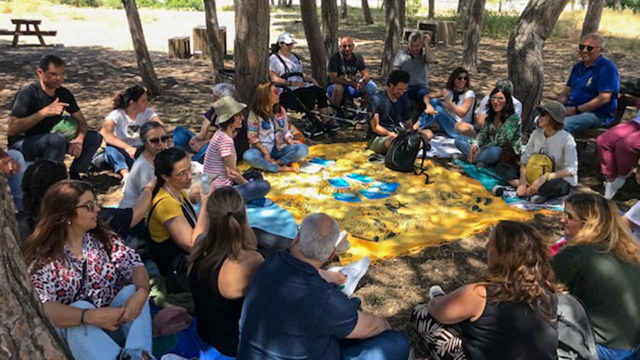 Colaboradores da AMAL visitaram a sede do Parque Natural da Ria Formosa (PNRF), na Quinta de Marim, concelho de Olhão.
