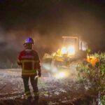 Exercício regional de 36 horas da Autoridade Nacional de Emergência e Proteção Civil prepara toda a linha de resposta a incêndios rurais complexos no Algarve.