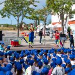 A Guia, em Albufeira, assinalou o mês da prevenção dos maus-tratos na infância com uma ação que envolveu as crianças da freguesia.