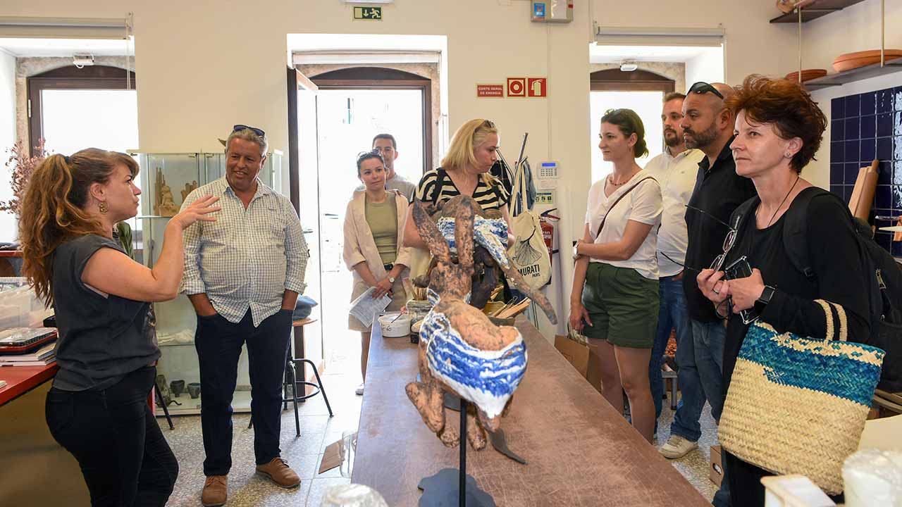Representantes de Benissa (Espanha) e Suceava (Roménia) visitaram alguns projetos de Loulé no âmbito do primeiro encontro do projeto URBACT «One Health 4 Cities».