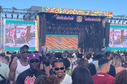 As atuações de ASAKE, Franglish, Tyla e Focalistic marcaram o primeiro dia do Afro Nation e encheram o areal de dança e animação.