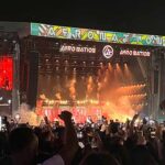 As atuações de ASAKE, Franglish, Tyla e Focalistic marcaram o primeiro dia do Afro Nation e encheram o areal de dança e animação.