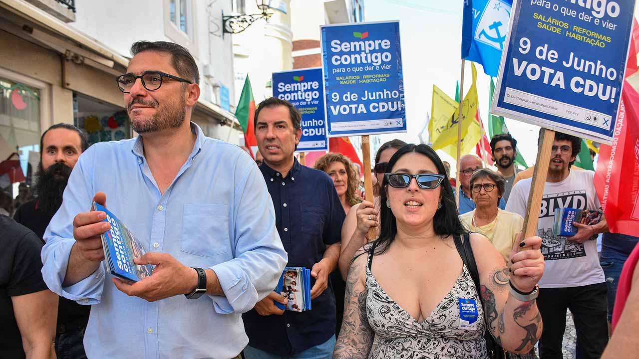 João Oliveira, cabeça de lista da CDU às eleições europeias diz que o Chega «representa tudo o que há de pior na sociedade» e defende «ideias de conflito, de confronto e de divisão» que não servem o povo.