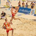 Albufeira, recebeu no fim de semana, 6 e 7 de julho, os melhores atletas nacionais na segunda Etapa do Campeonato Nacional de Futevólei.