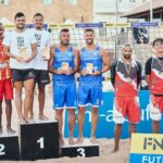 Albufeira, recebeu no fim de semana, 6 e 7 de julho, os melhores atletas nacionais na segunda Etapa do Campeonato Nacional de Futevólei.