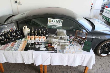 Quatro homens com idades compreendidas entre 20 e 48 anos foram detidos pela GNR, em Loulé, suspeitos de pertencerem a uma rede de tráfico de droga.