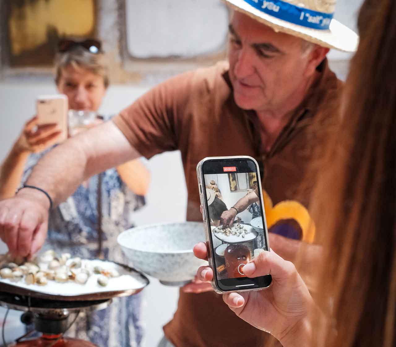 O Chef Nuno Martins proporcionou uma experiência gastronómica num lugar diferente, onde não faltou alegria e animação.